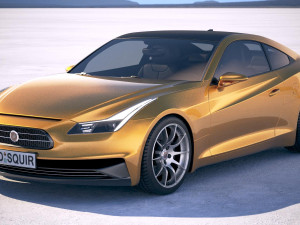 Generic Coupe RS 2017 3D मॉडल