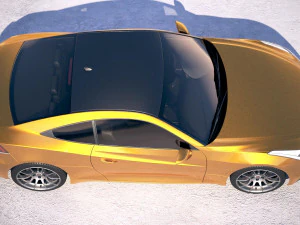 Generic Coupe RS 2017 3D Model
