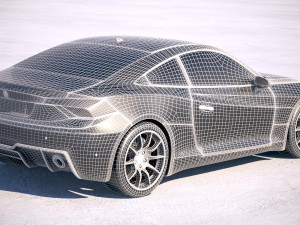 Generic Coupe RS 2017 3D मॉडल