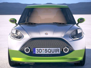 Generic Electric Compact 2018 3D Model