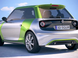 Generic Electric Compact 2018 3D Model