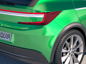 Generic Electric SUV Crossover 2018 Model 3D