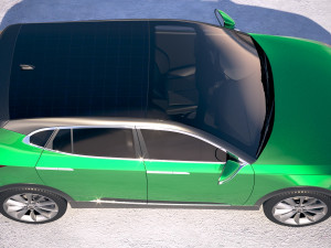 Generic Electric SUV Crossover 2018 Model 3D