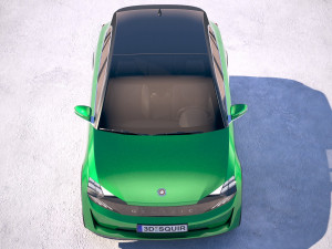 Generic Electric SUV Crossover 2018 Model 3D