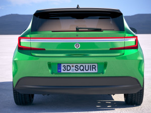 Generic Electric SUV Crossover 2018 Model 3D