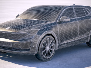 Generic Electric SUV Crossover 2018 Model 3D