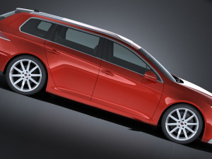 Generic Estate Wagon NN 2017 Modello 3D