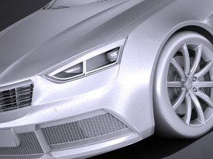 Generic Estate Wagon NN 2017 Modello 3D