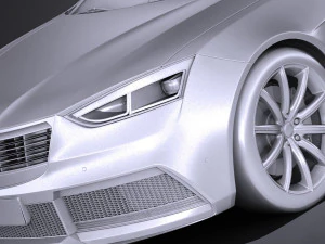 Generic Estate Wagon NN 2017 3D Model
