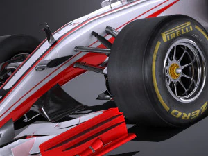 Generic F1 2017 3D Model