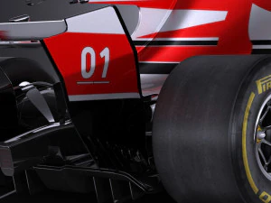 Generic F1 2017 3D Model