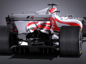 Generic F1 2017 3D Model