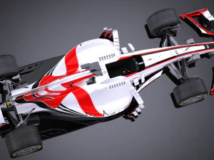 Generic F1 2017 3D Model