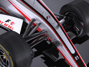 Generic F1 2017 3D Model