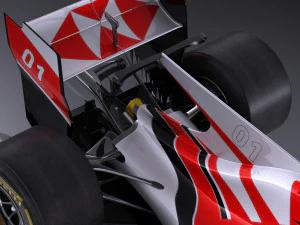 Generic F1 2017 3D Model