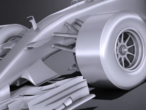 Generic F1 2017 3D Model