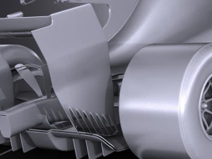 Generic F1 2017 3D Model