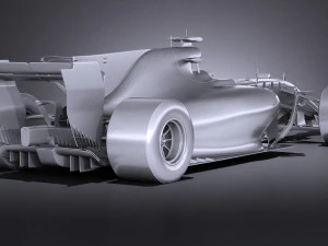 Generic F1 2017 3D Model