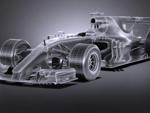 Generic F1 2017 3D Model