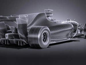 Generic F1 2017 3D Model