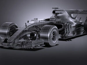 Generic F1 2017 3D Model
