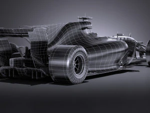 Generic F1 2017 3D Model