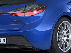 Generic Hatchback 2017 3D Model