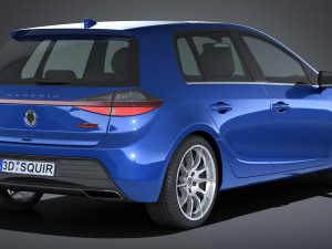 Generic Hatchback 2017 3Dモデル