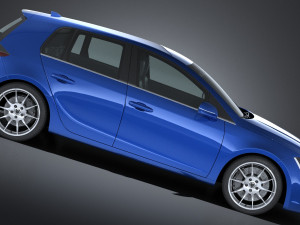 Generic Hatchback 2017 3Dモデル