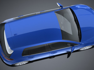 Generic Hatchback 2017 3Dモデル