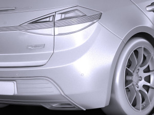 Generic Hatchback 2017 3Dモデル