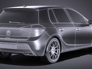 Generic Hatchback 2017 3Dモデル