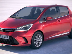 Generik Hatchback Yaris-Style 2018 Model 3D