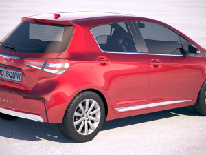 Generic Hatchback Yaris-Style 2018 3D 模型