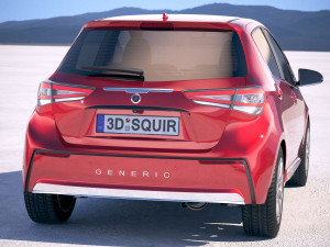 Generic Hatchback Yaris-Style 2018 3D 模型