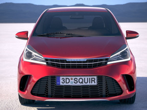 Generic Hatchback Yaris-Style 2018 3D 模型