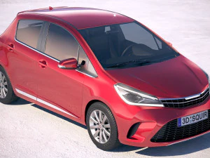 Gen&eacute;rico Hatchback Yaris estilo 2018 Modelo 3D