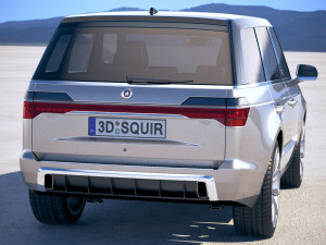 Generic Luxury SUV 2018 3D Model