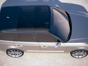 Generic Luxury SUV 2018 3D Model