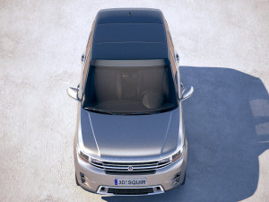 Generic Luxury SUV 2018 3D Model