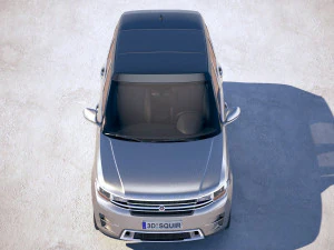 Generic Luxury SUV 2018 3D Model