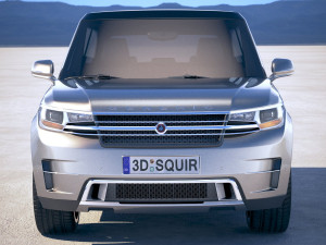 Generic Luxury SUV 2018 3D Model