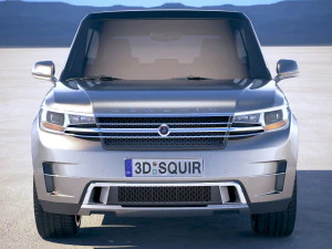 Generic Luxury SUV 2018 3D Model