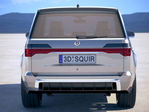 Generic Luxury SUV 2018 3D Model