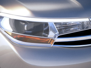Generic Luxury SUV 2018 3D Model