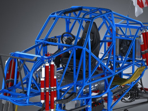 Generic Monster Truck 3D 模型