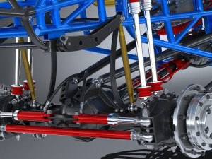 Generic Monster Truck 3D 模型