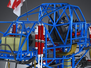 Generic Monster Truck 3D 模型