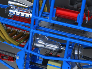 Generic Monster Truck 3D 模型