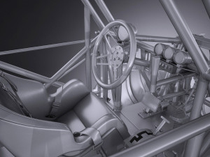 Generic Monster Truck 3D 模型
